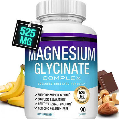 TK Magnesium Complex Capsules — 8-Form Blend for Sleep, Muscle & Energy