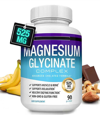 TK Magnesium Complex Capsules — 8-Form Blend for Sleep, Muscle & Energy